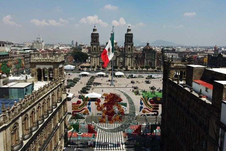 メキシコの街並みのイメージ